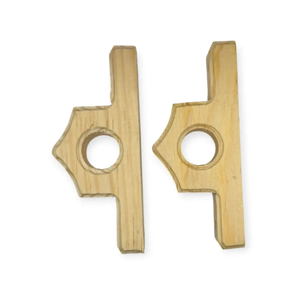 Base cortinero de madera mod. 3 – Par