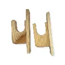 Base cortinero de madera mod. 5 – Par