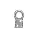 Cola de pato #3 altura 4 cm ojillo 11.2 mm 1 pza | Fiero