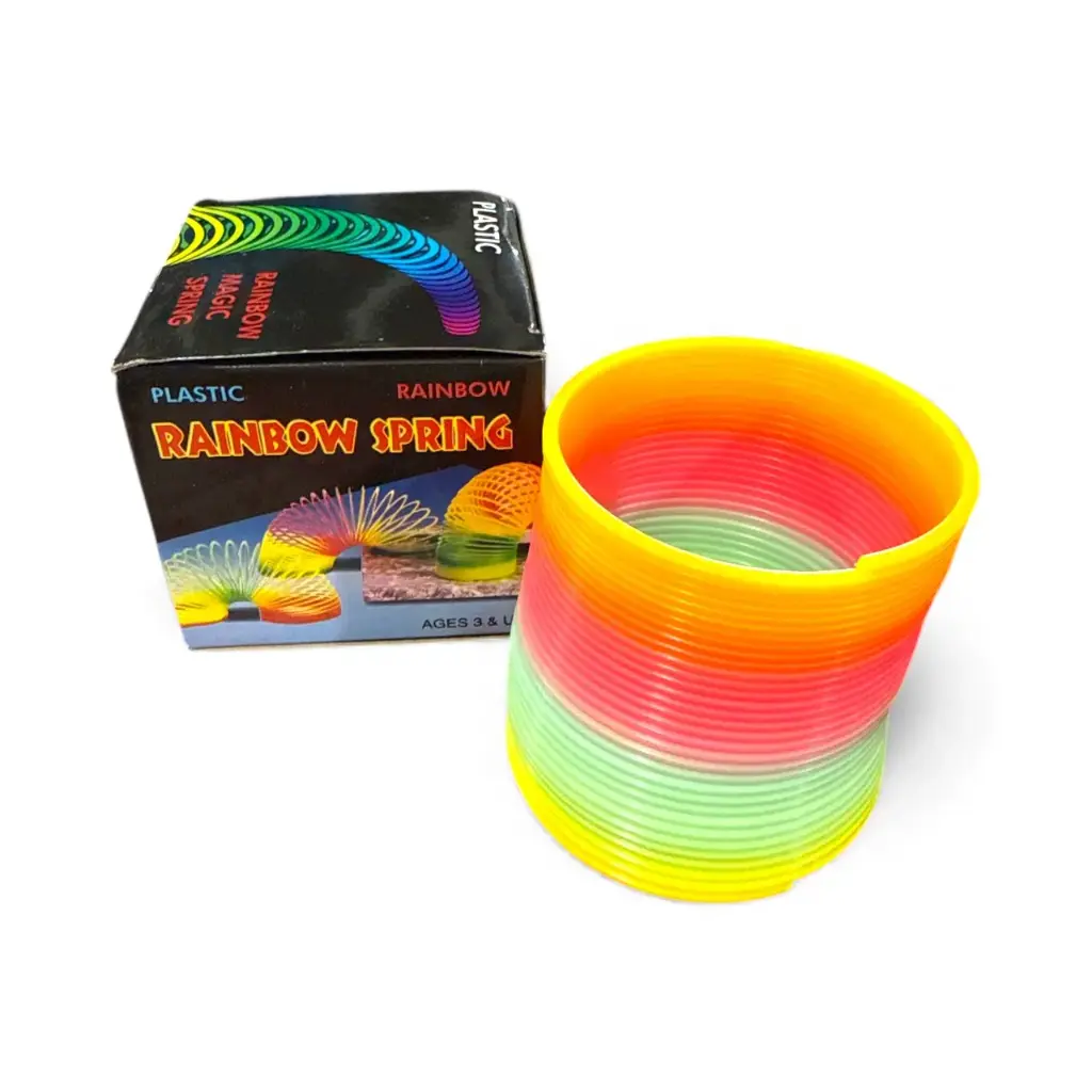 Rainbow Spring Resorte Juguete