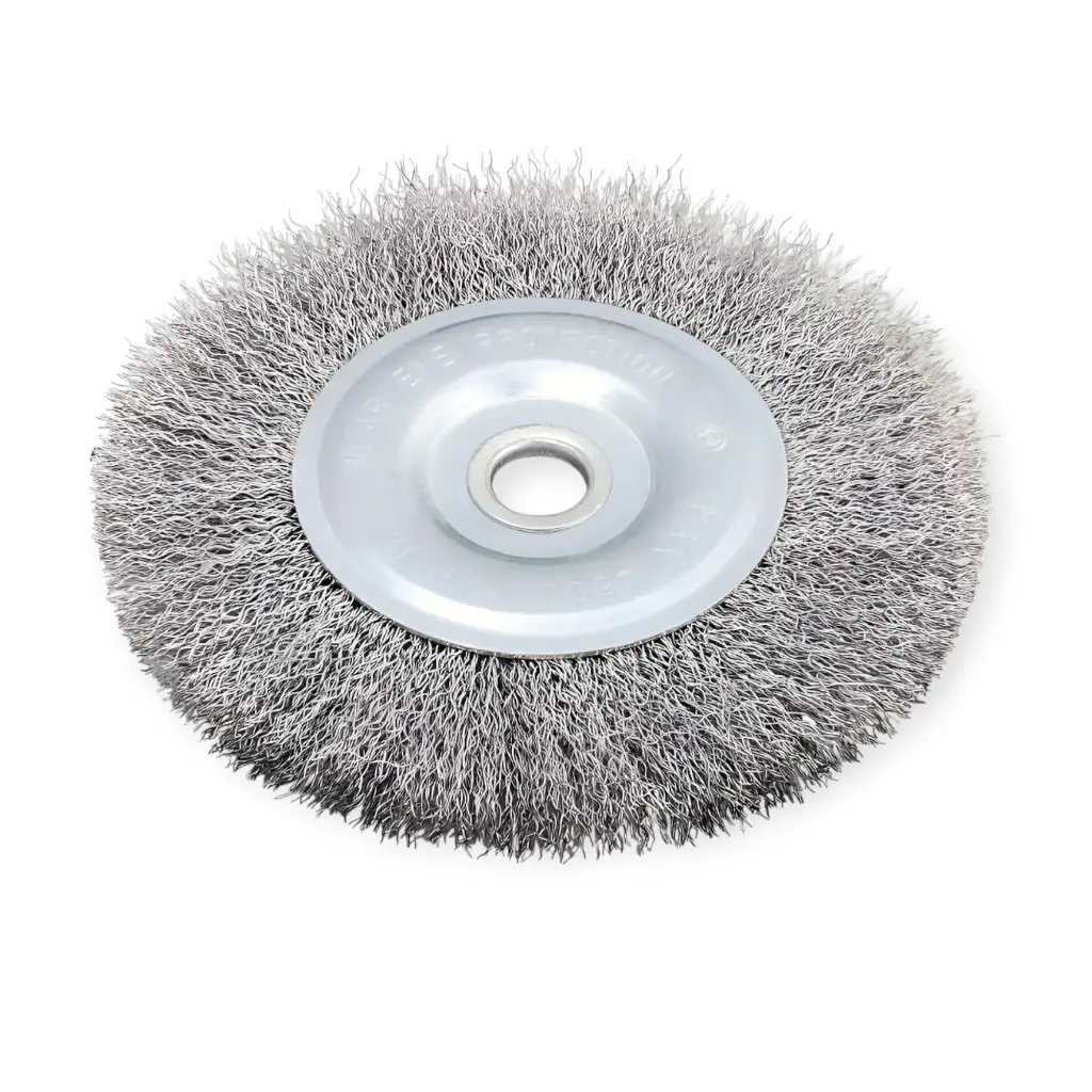 Carda circular alambre 6" 1 1/8 ondulado | Lion tools