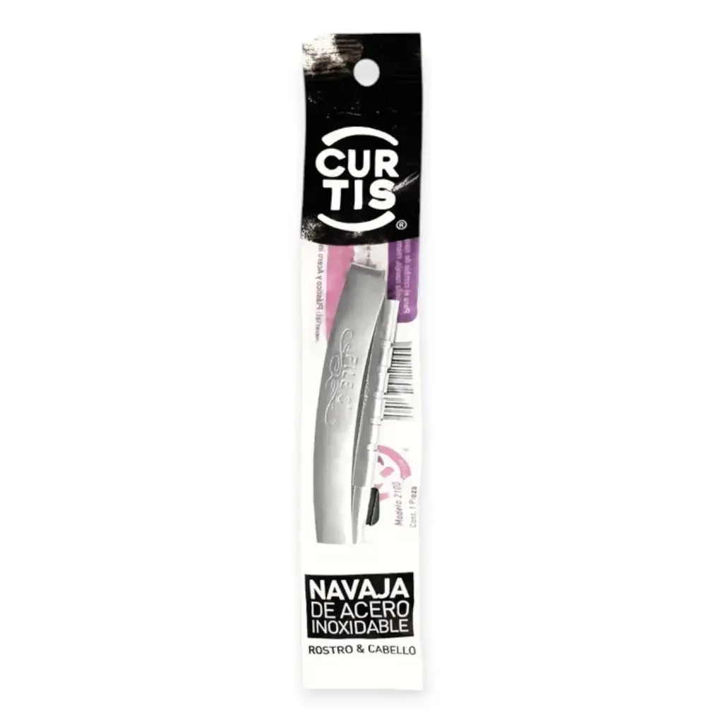 Navaja para barbero metal | Rasurar | Curtis