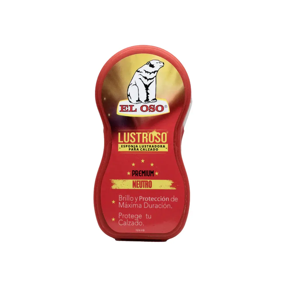Lustroso Esponja Lustradora Neutro | El Oso
