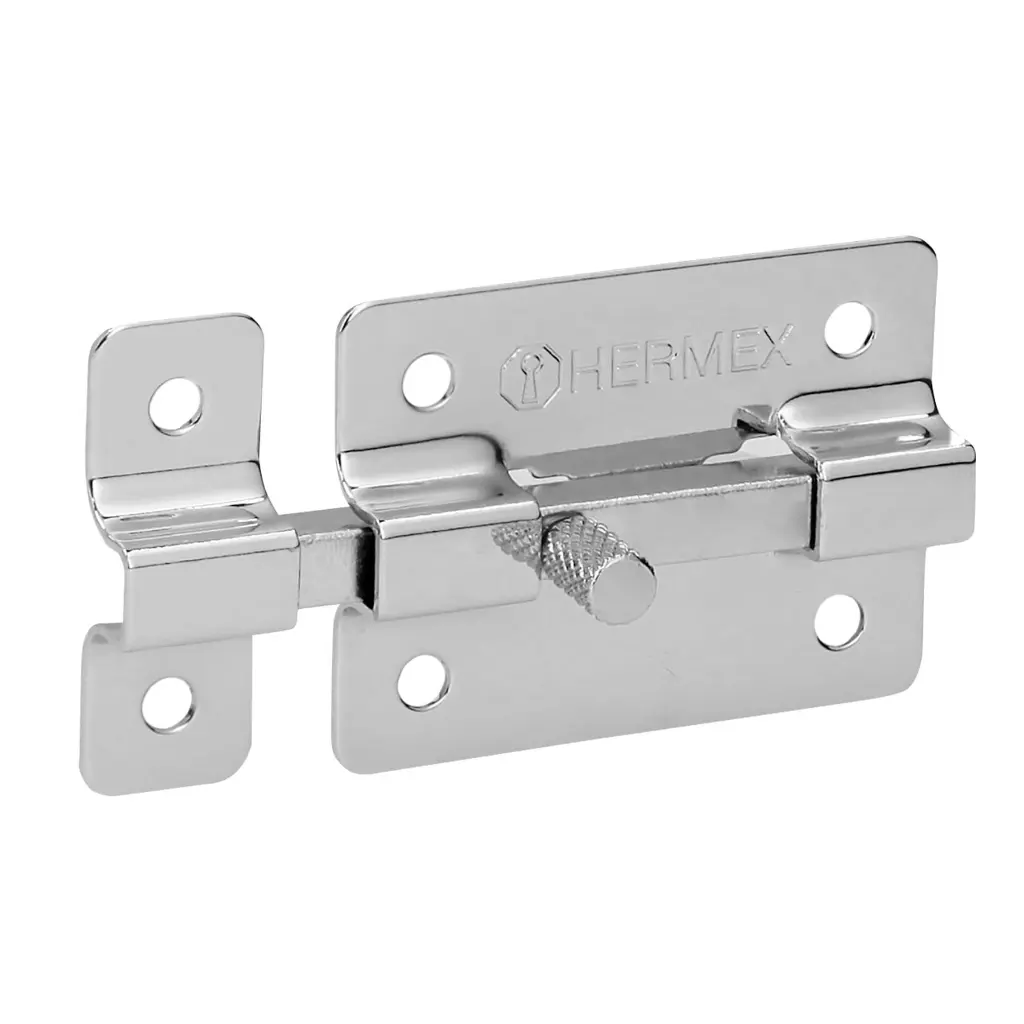Pasador de barra plana 2" acabado cromo| Hermex
