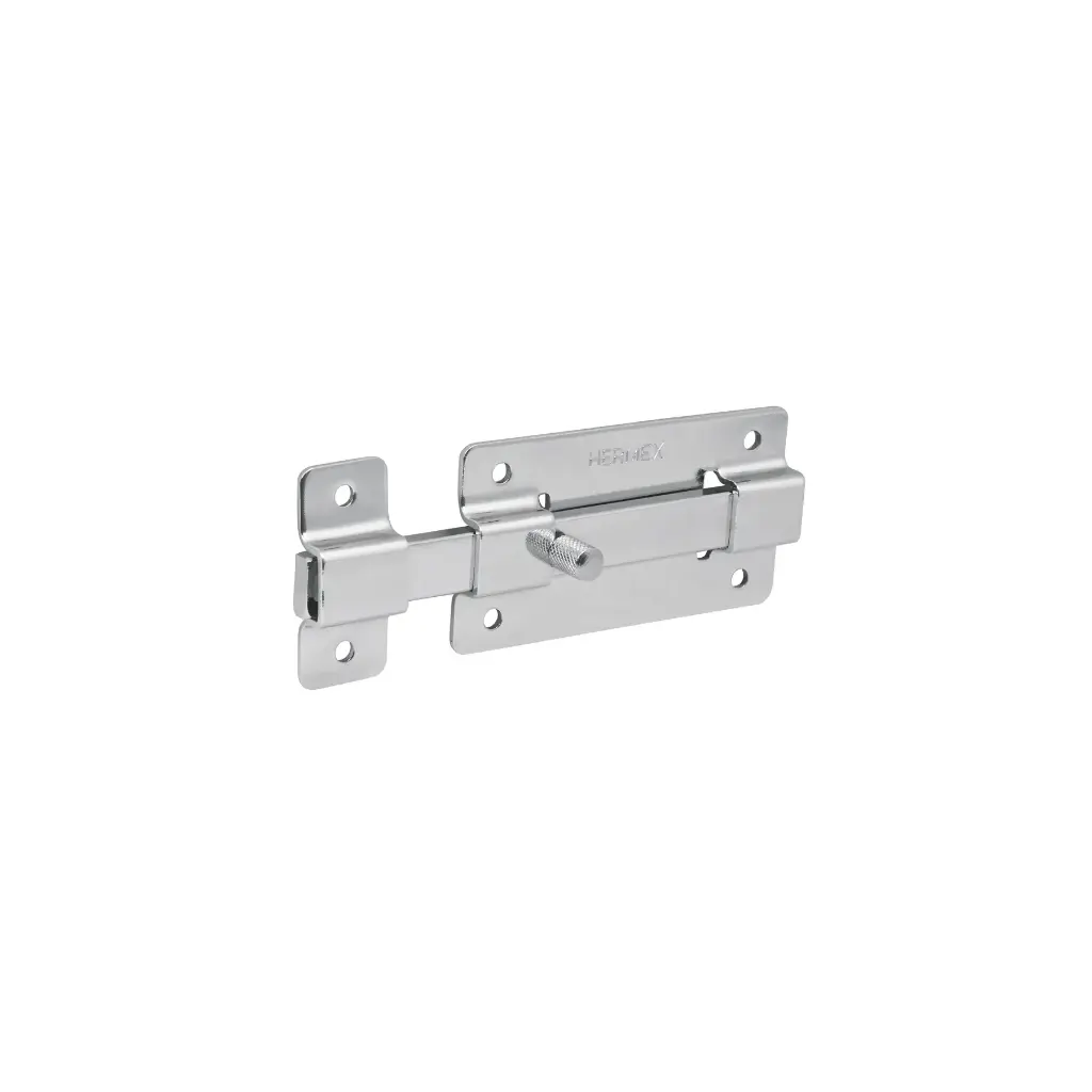 Pasador de barra plana 4" acabado cromo | Hermex