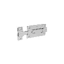 Pasador de barra plana 4" acabado cromo | Hermex