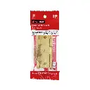 Bolsa con 2 bisagras rectangulares 3-1/2" acero latonado | Hermex