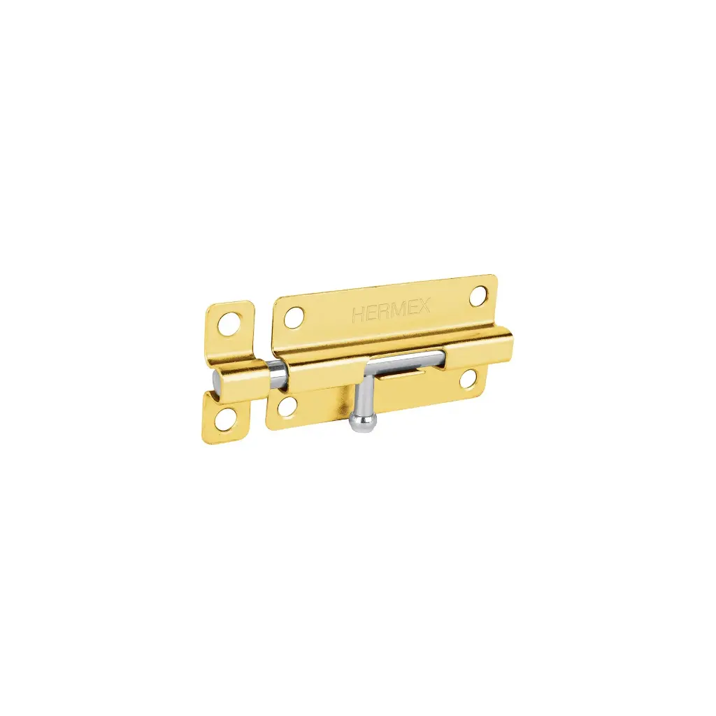 Pasador de barril de acero laton 4" mauser| Hermex
