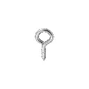 Armella abierta 17 x 40 1 pza | Fiero