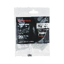 Bolsa con 20 taquetes de plastico 3/16"  | Fiero
