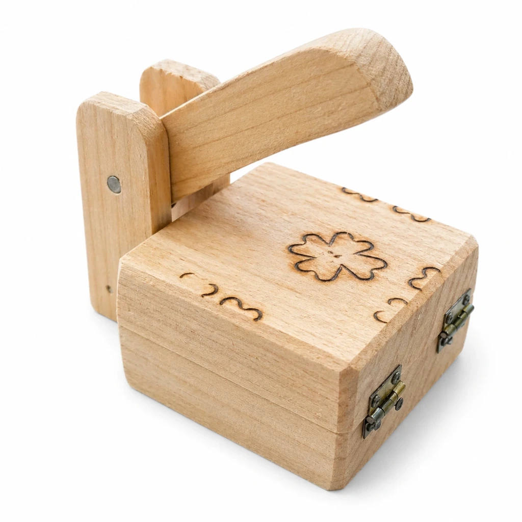 Prensa para tortillas madera infantil 7.5cm
