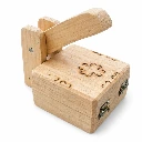 Prensa para tortillas madera infantil 7.5cm