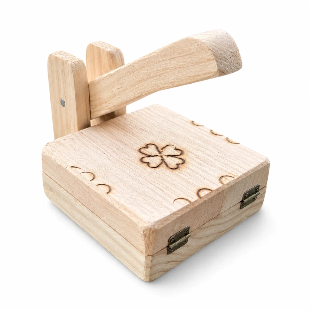 Prensa para tortillas madera infantil 10cm
