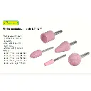 Piedra montada zanco 1/4" - 1/8" Lion tools