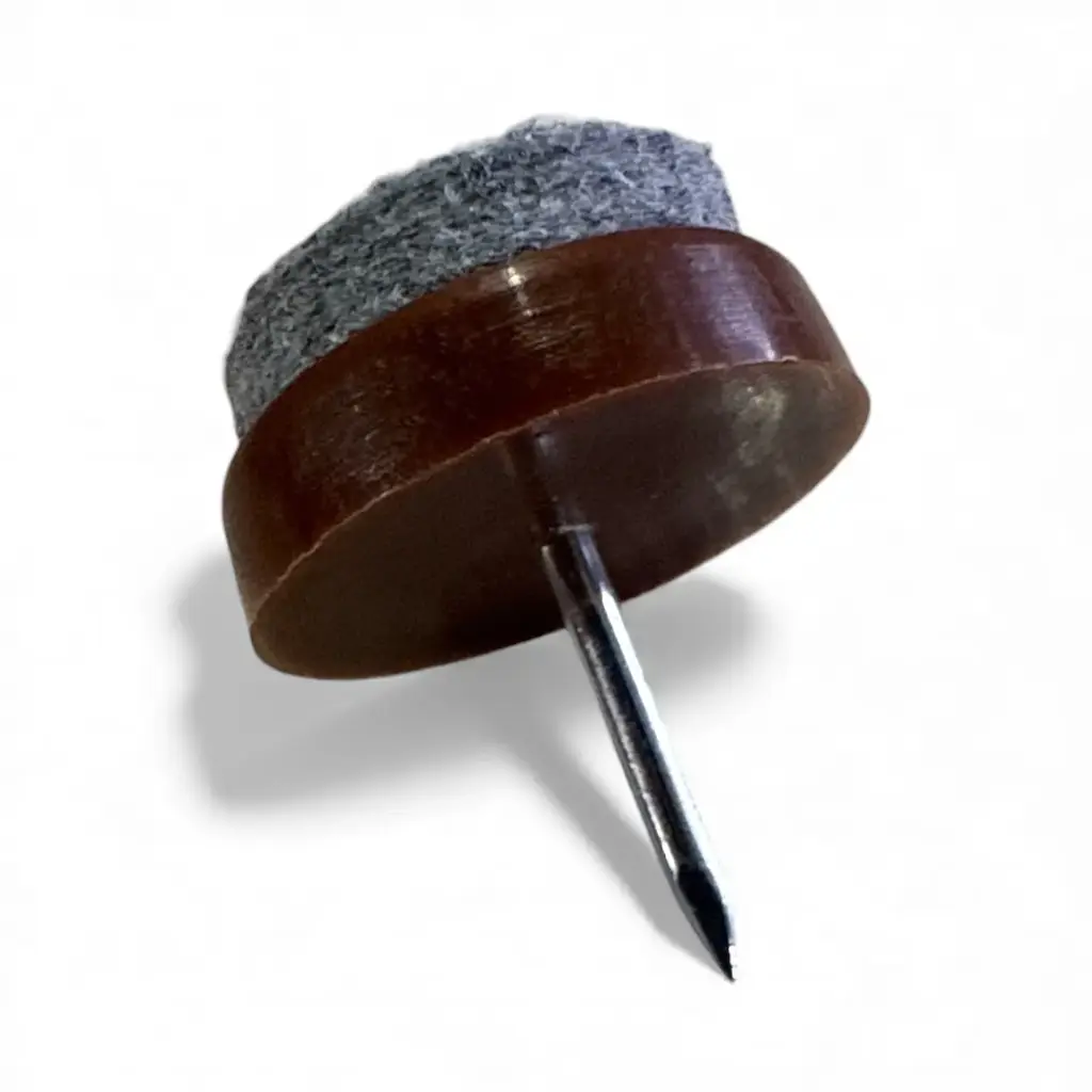 Deslizador 19mm-3/4 con felpa para madera | Resbalon