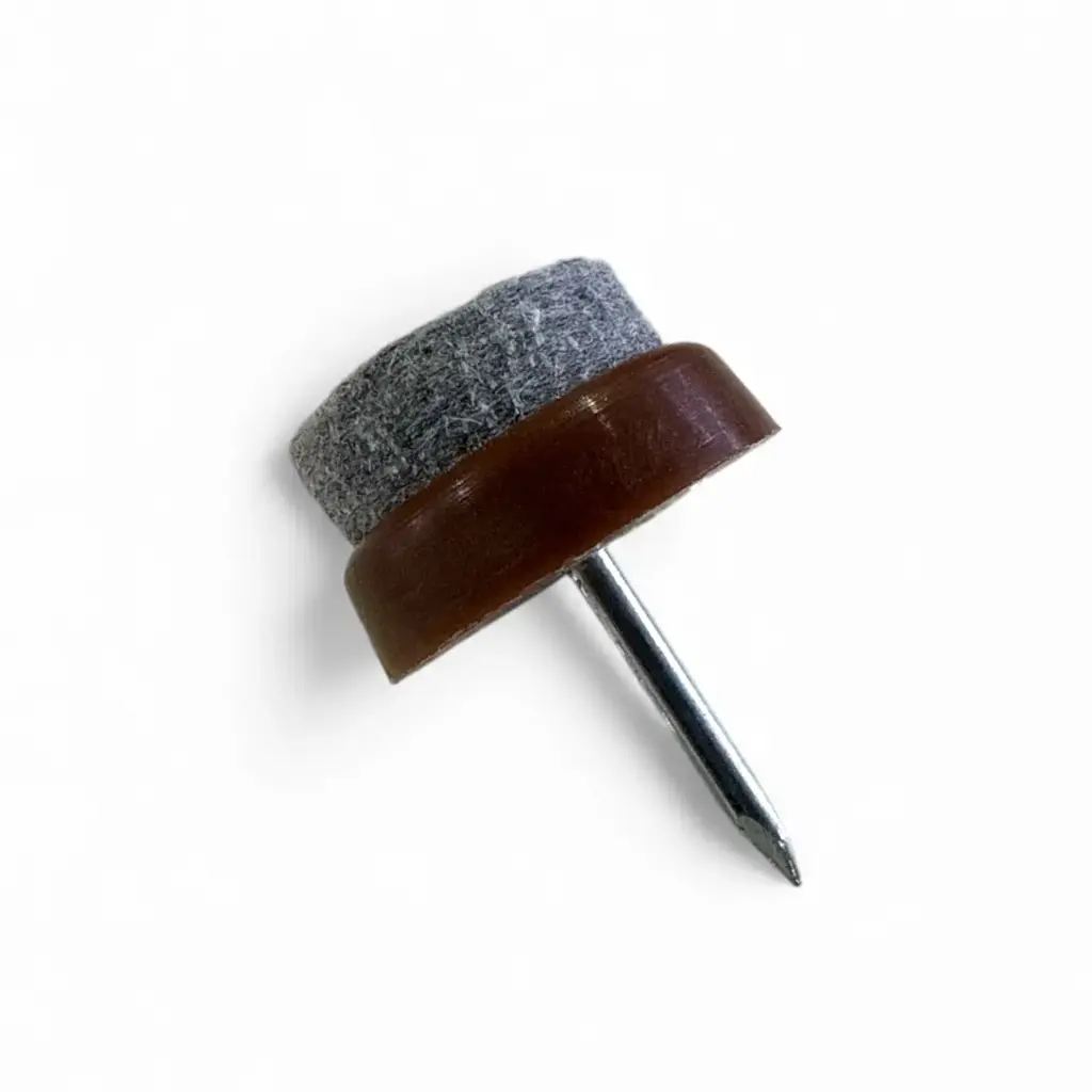 Deslizador 13mm-1/2 con felpa para madera | Resbalon