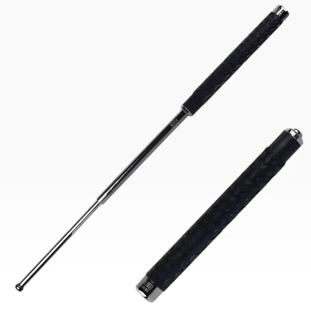 Baston de seguridad Plata retráctil 60cm
