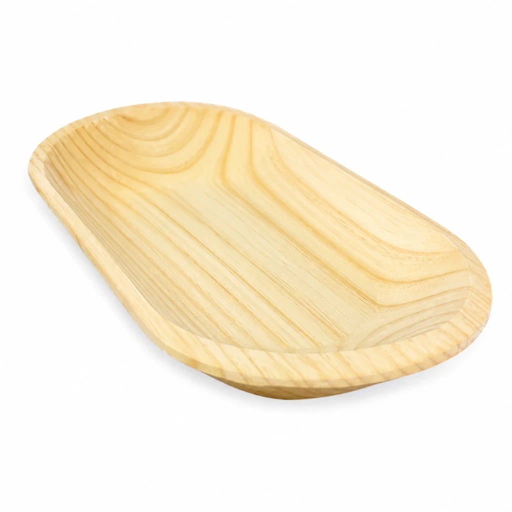 Batea de madera mediana