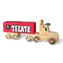 Juguete Camión de madera Tecate | Remolque | Alcancía