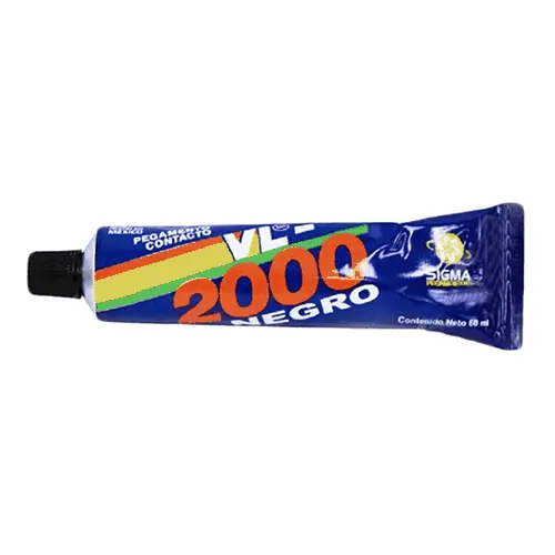 Tubo de Adhesivo negro 60ml | VL2000