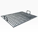 Parrilla rectangular para bracero 50x40cm