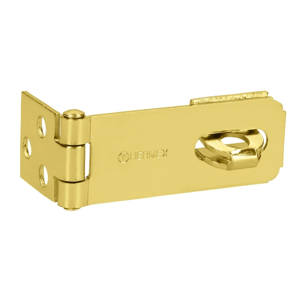 [43735] Portacandado de acero latonado 2-1/2" | Hermex