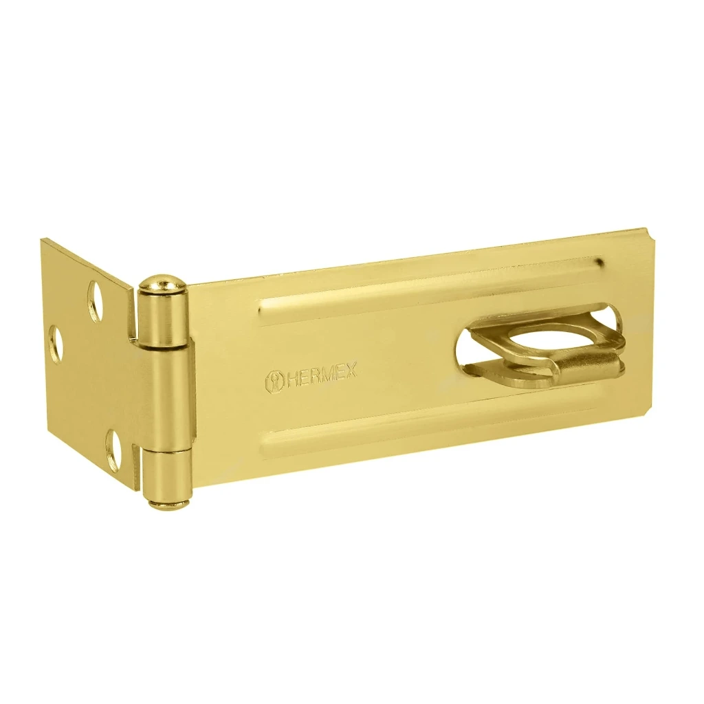 [43745] Portacandado de acero latonado 4-1/2" | Hermex