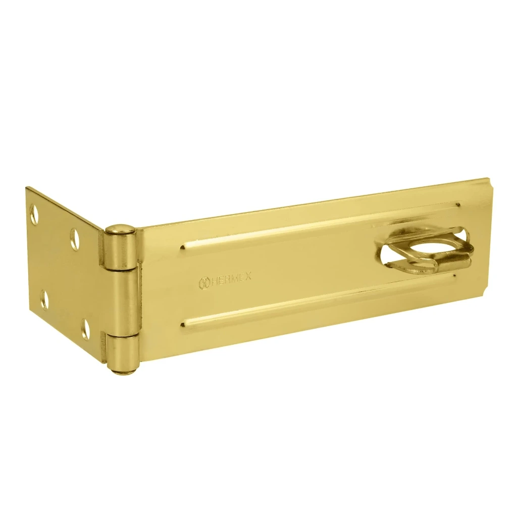 [43750] Portacandado de acero latonado 6" | Hermex