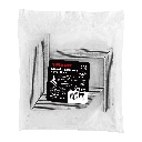 Bolsa escuadras esquineras 3 1/2" × 3 1/2" con 24 pzas | Esquinero
