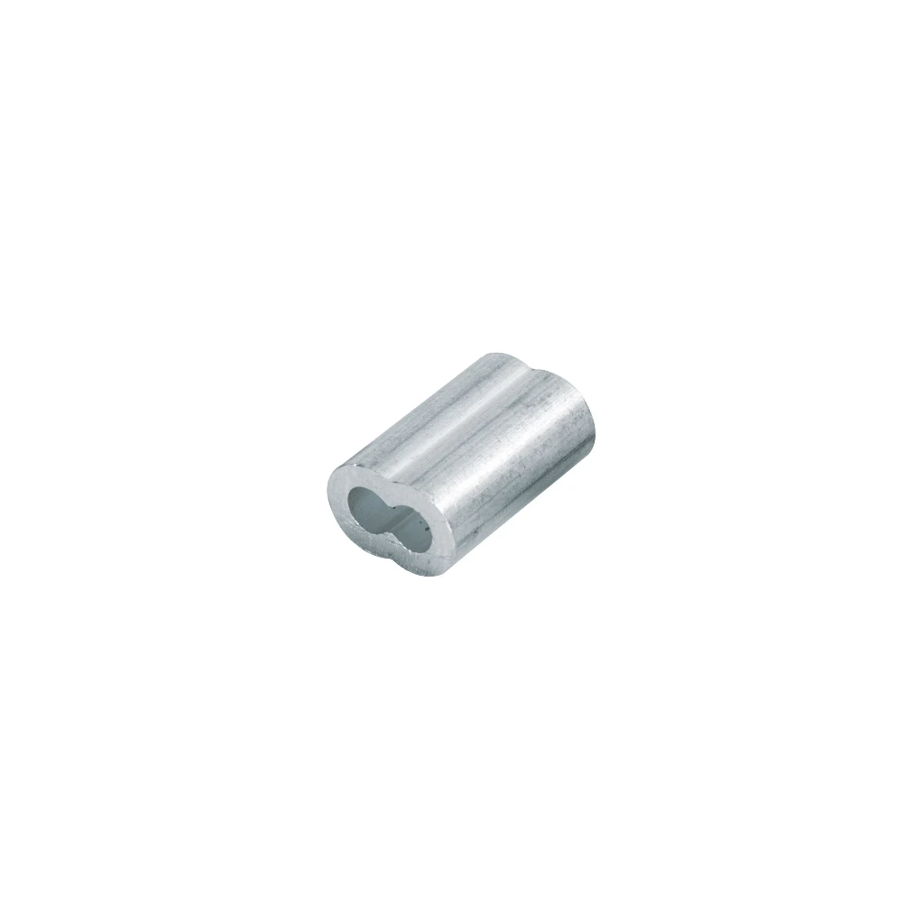 [48366] Casquillo de aluminio 3/16" para cable doble | Fiero