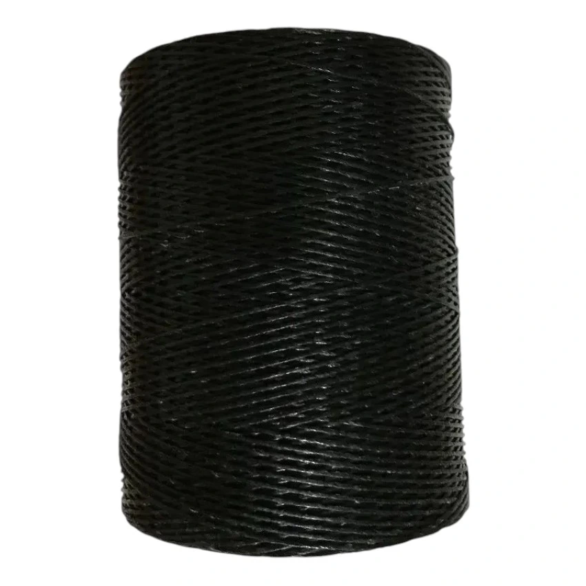 Hilo Encerado negro 250g 3mm 350mts San Rafael