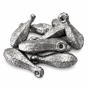 Kilo de Plomo tipo pera 1/2" para pesca