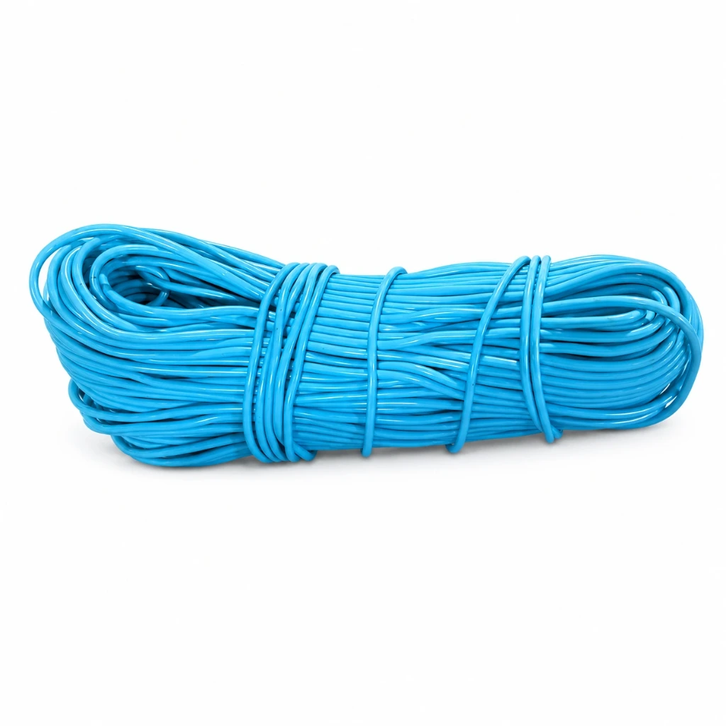 Hilo de plastico azul cielo para tejer sillas (Rejilla)
