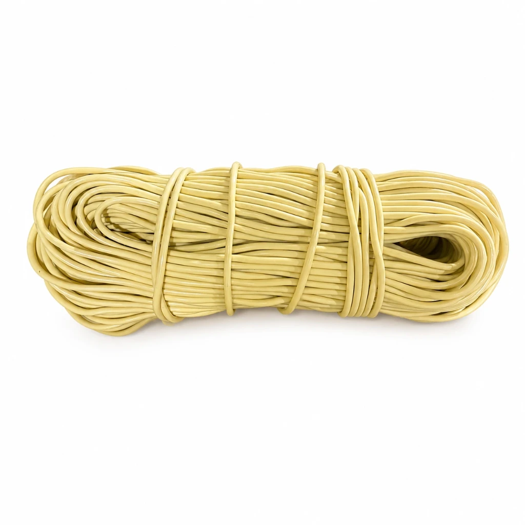 Hilo de plastico beige para tejer sillas (Rejilla)