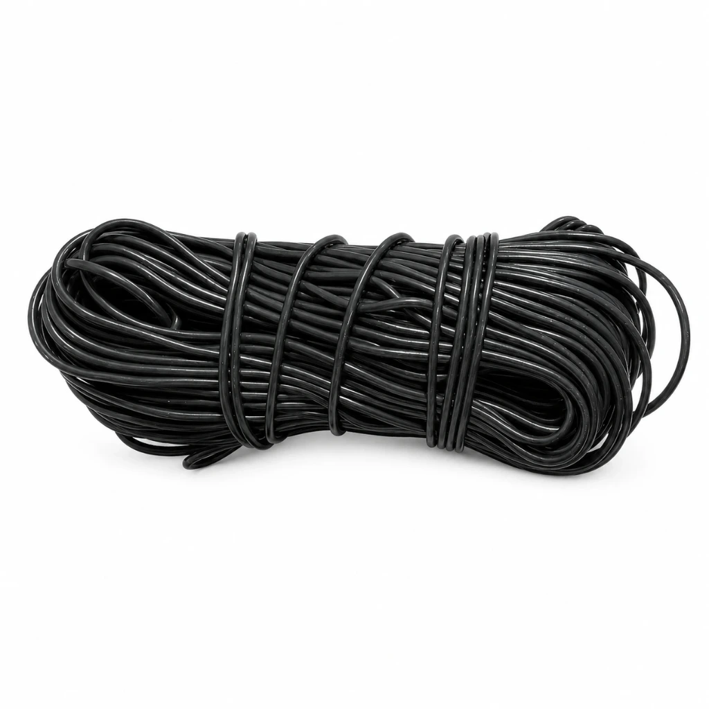 Hilo de plastico negro para tejer sillas (Rejilla)
