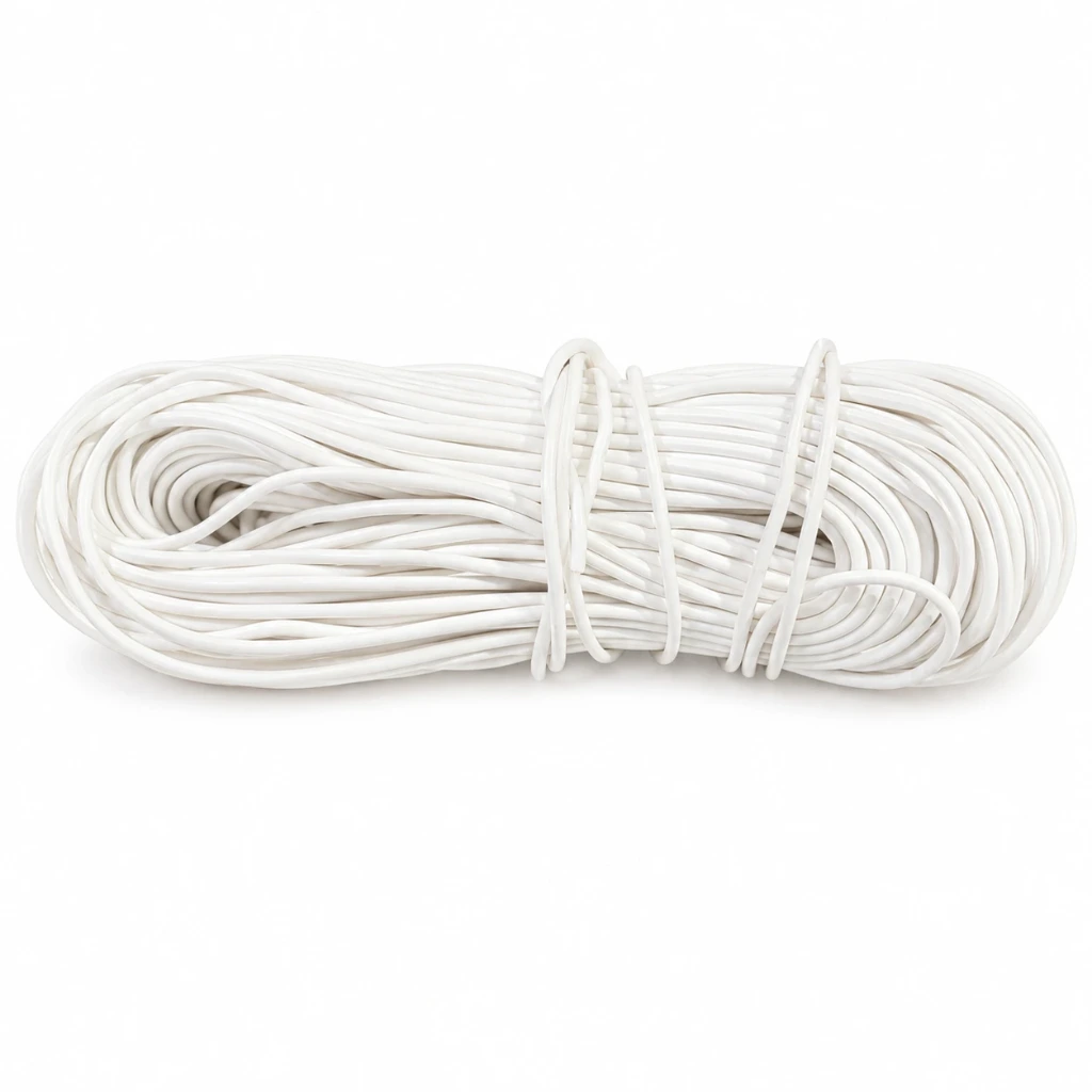 Hilo de plastico blanco para tejer sillas (Rejilla)