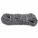 Hilo de plastico gris metalico para tejer sillas (Rejilla)