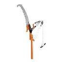 Cortador de ramas altas mango telescópico 3.6 m fibra vidrio