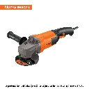 Esmeriladora angular 4-1/2' 1300W TRUPER PRO