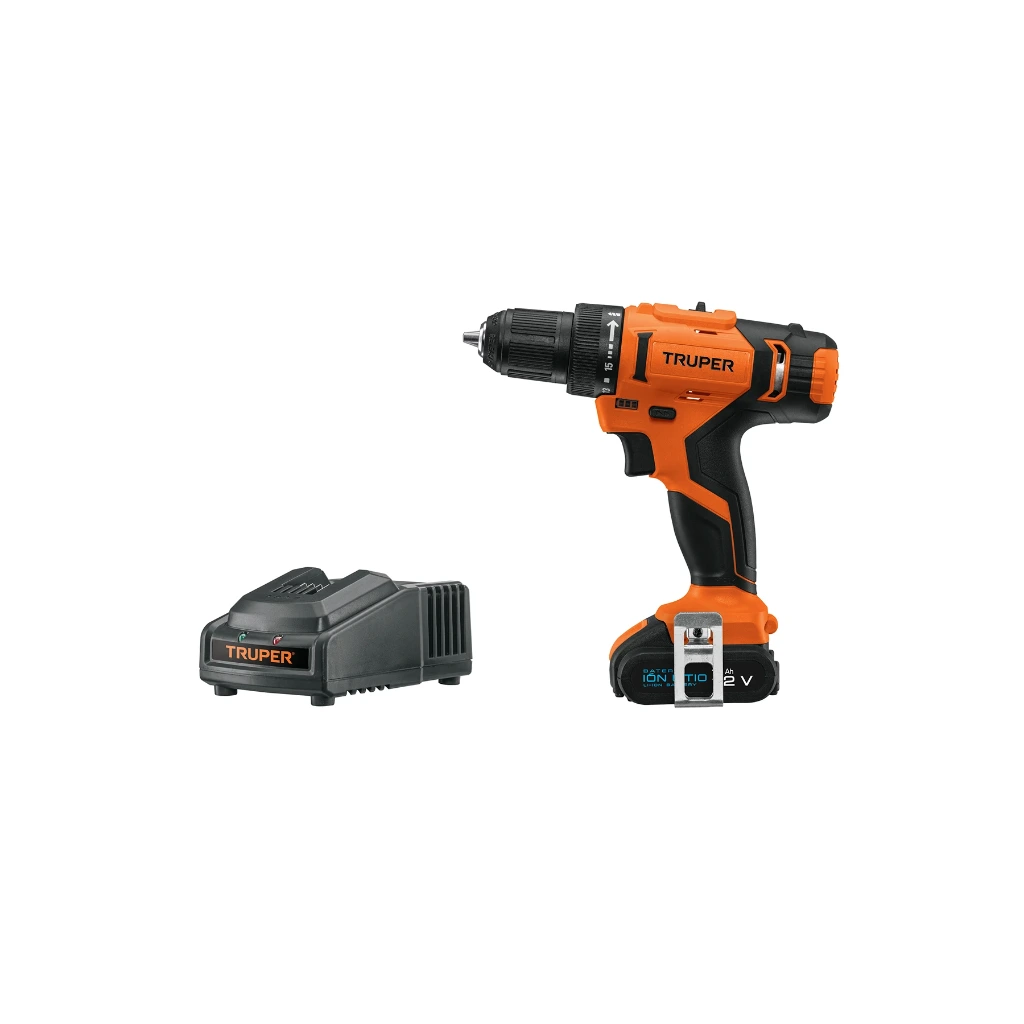 [18153] Taladro 3/8' 12V 1 batería 2Ah PRO