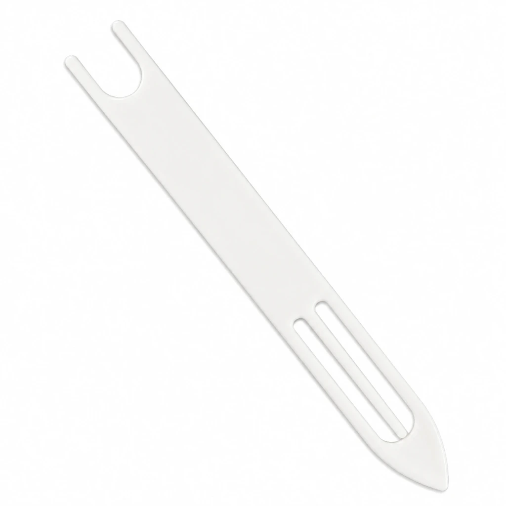 Aguja de plástico Jumbo 1 1/8" x 10 1/4" tarraya