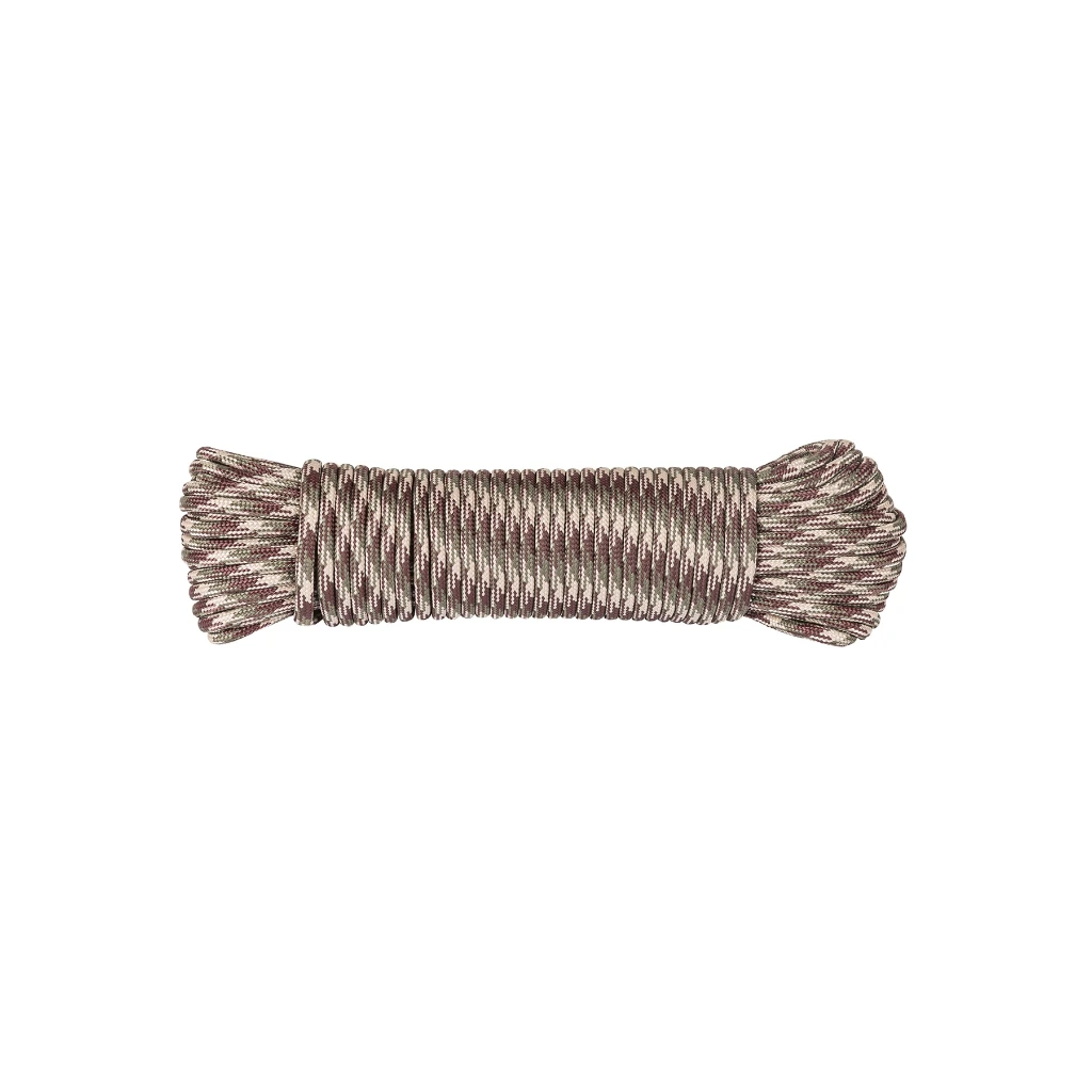 Piola de nylon paracord de 4mm x 15m camo, madeja, FIERO