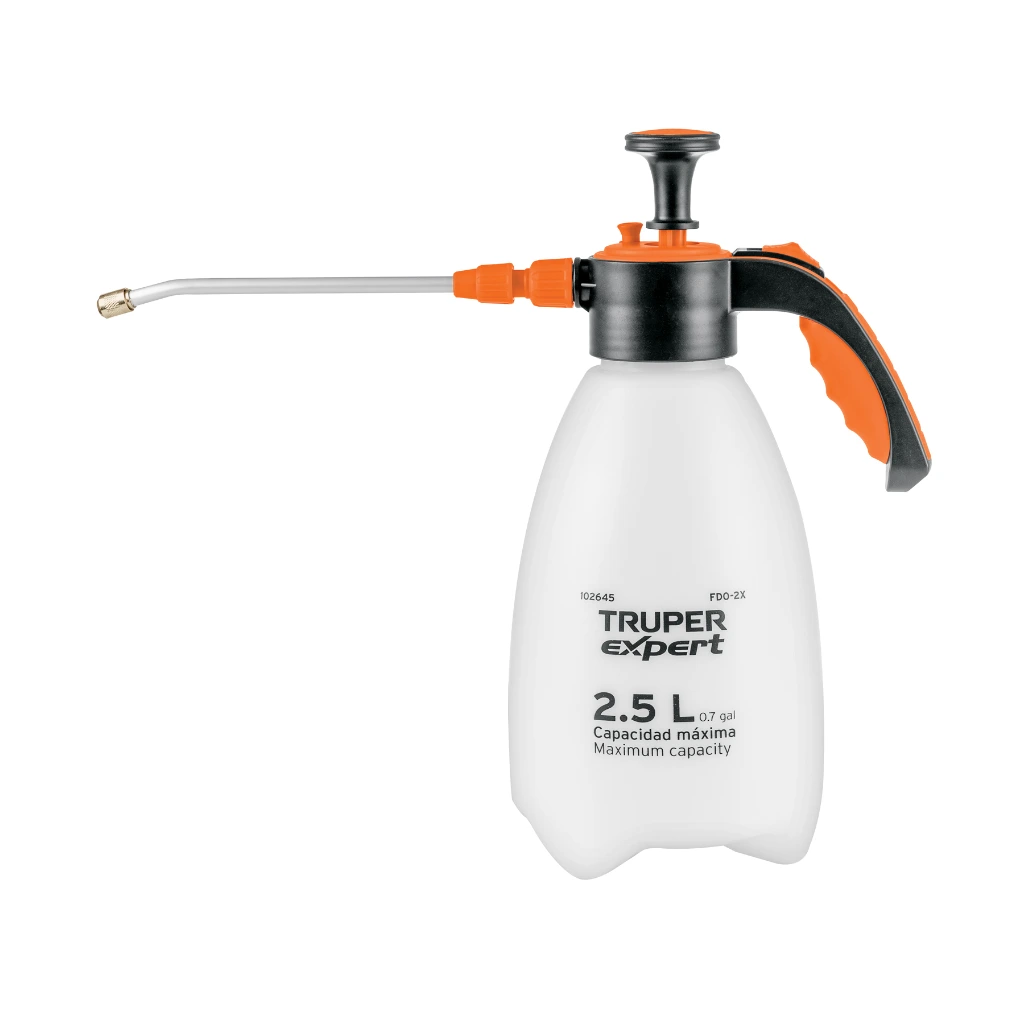 Fumigador doméstico de 2.5 litros mango ergonómico Truper expert