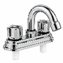 Llave lavabo mezcladora cuello corto ABS Lion tools