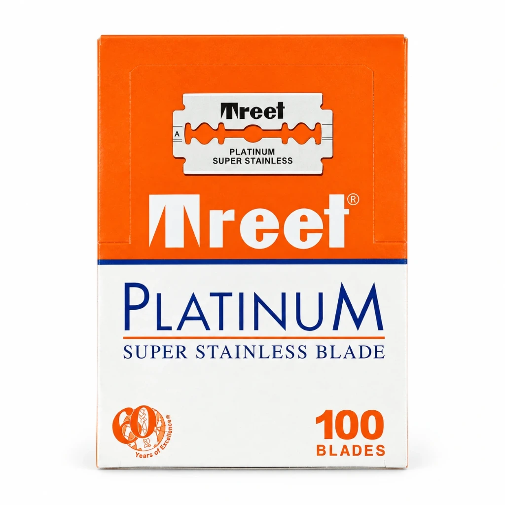 Caja de repuestos de navaja de rasurar con 100pz Treet