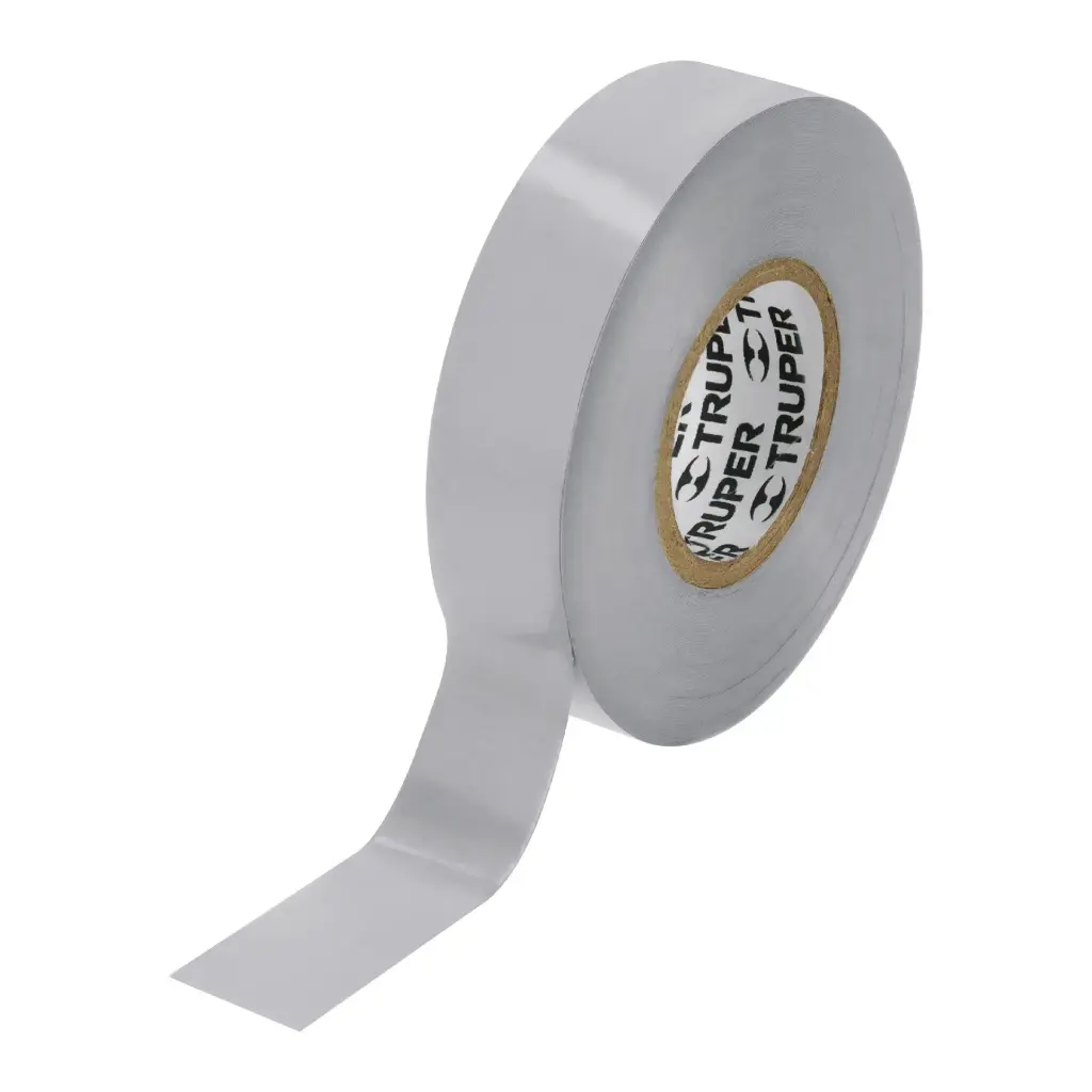 [12507] Cinta de aislar gris de 18m x 19mm |Truper