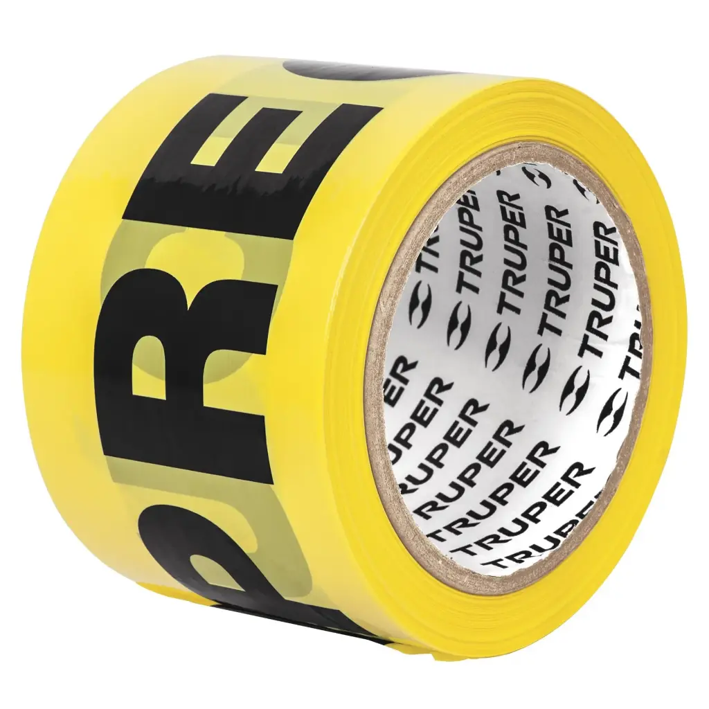 [12578] Rollo cinta delimitadora precaución 7.5 cm × 100 m | Truper