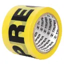 Rollo cinta delimitadora precaución 7.5 cm × 100 m | Truper