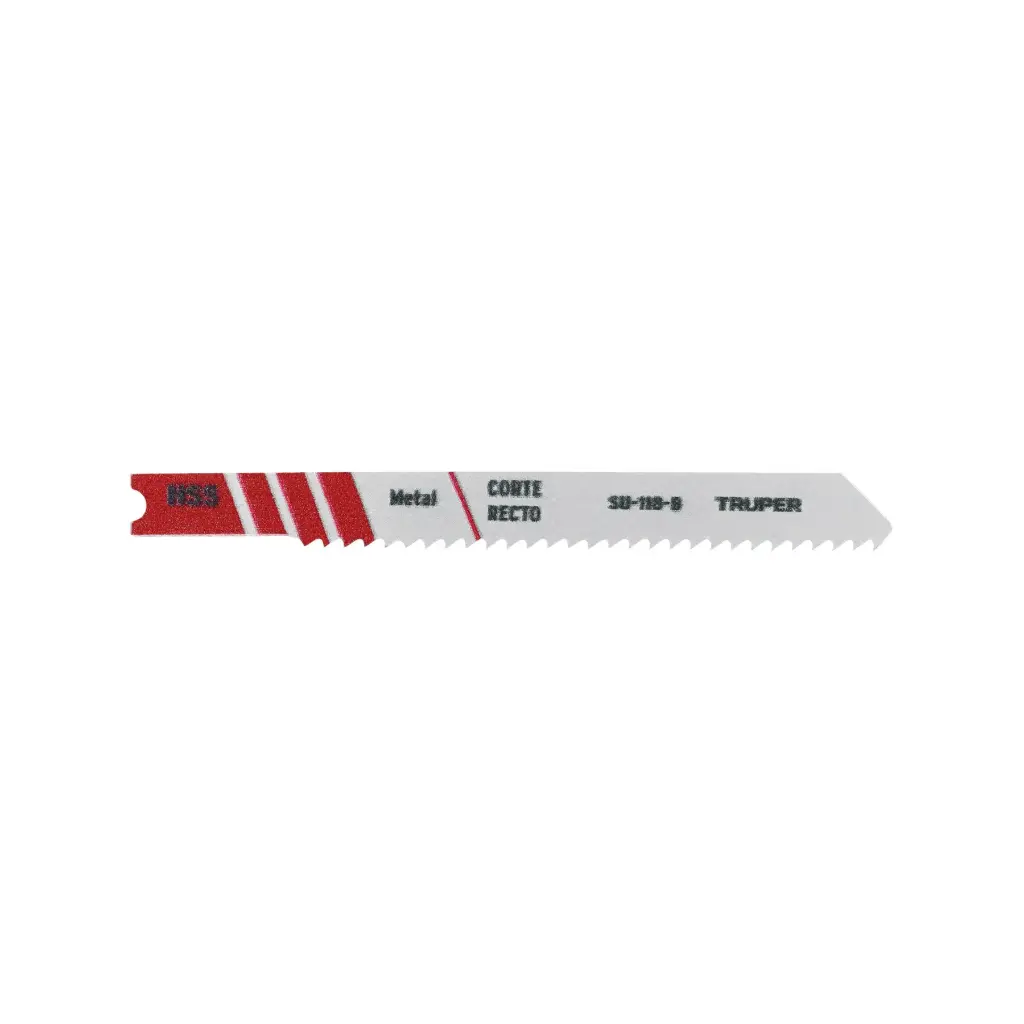 [18139] Blíster con 5 pzas segueta caladora zanco U 12 DPP corte recto metal | Truper