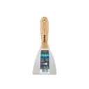 Espátula flexible 3" con mango de madera | Truper